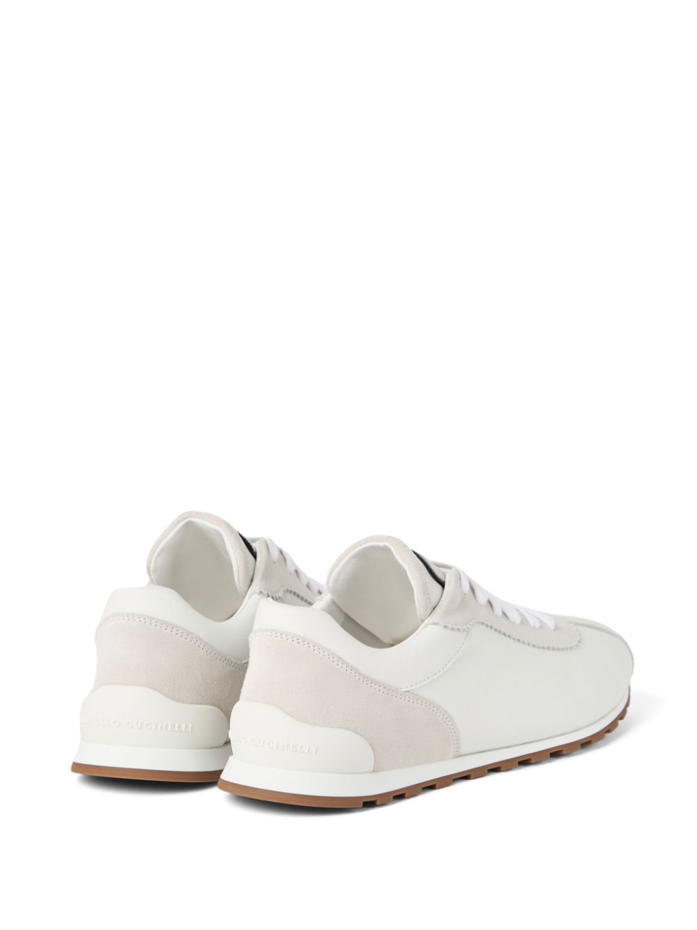 Brunello Cucinelli Sneakers met vlakken Wit