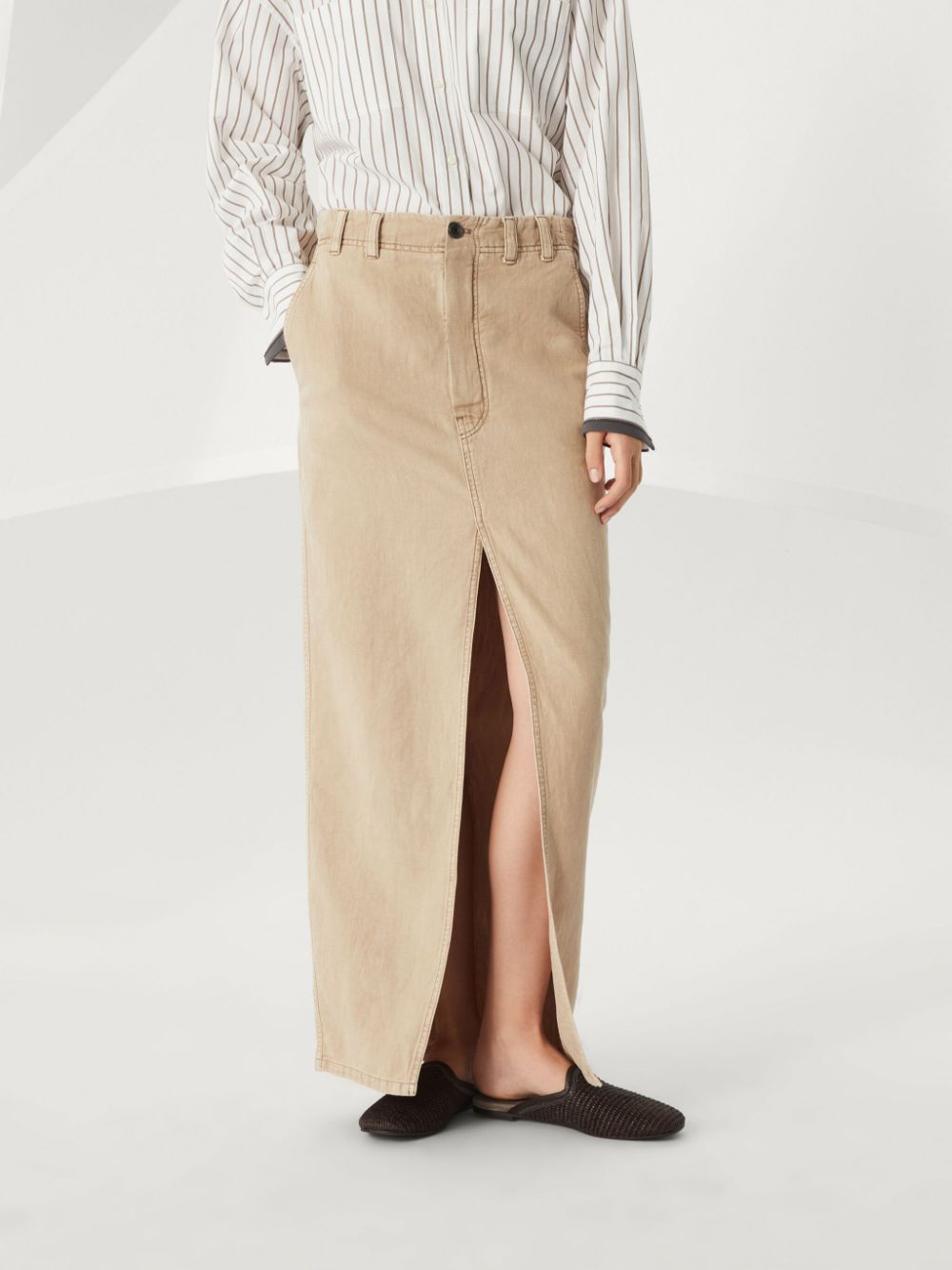 Where to find deals Brunello Cucinelli Monili bead-embellished skirt Women