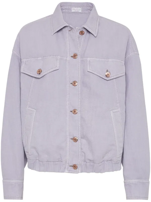 男性に人気！ Brunello Cucinelli モニーレ ジャケット | パープル | FARFETCH JP ジャケット・アウター