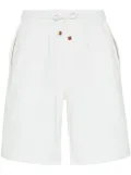 Brunello Cucinelli drawstring shorts - White