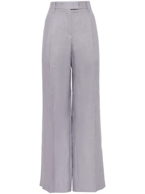 Pantalon ample à design plissé - Brunello Cucinelli - Modalova