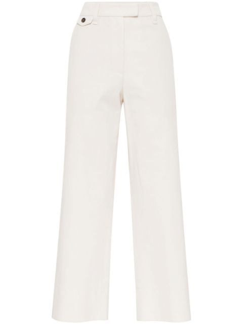 Brunello Cucinelli cropped chino trousers Women