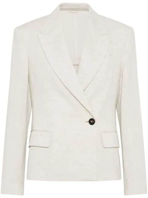Brunello Cucinelli Monili-embellished blazer