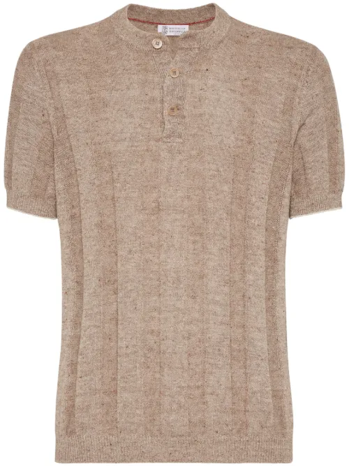 T-shirt en maille - Brunello Cucinelli - Modalova