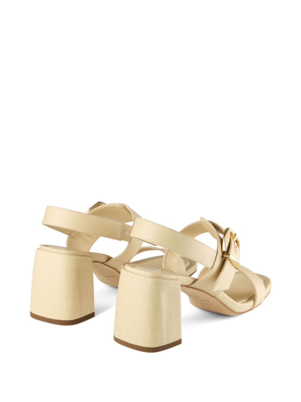 Jimmy Choo 70mm Hawke sandals Neutrals