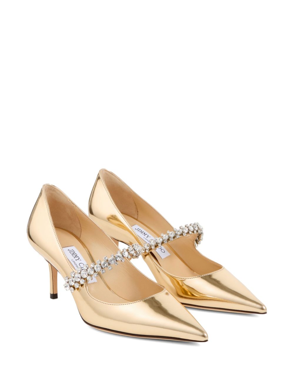 Jimmy Choo 65mm Bing pumps - Gold