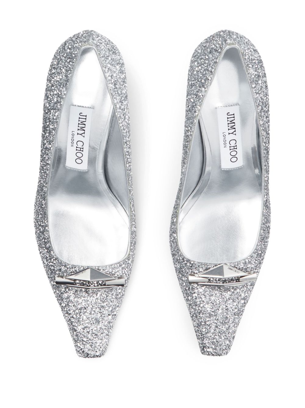 Jimmy Choo 70mm Ryker pumps Silver