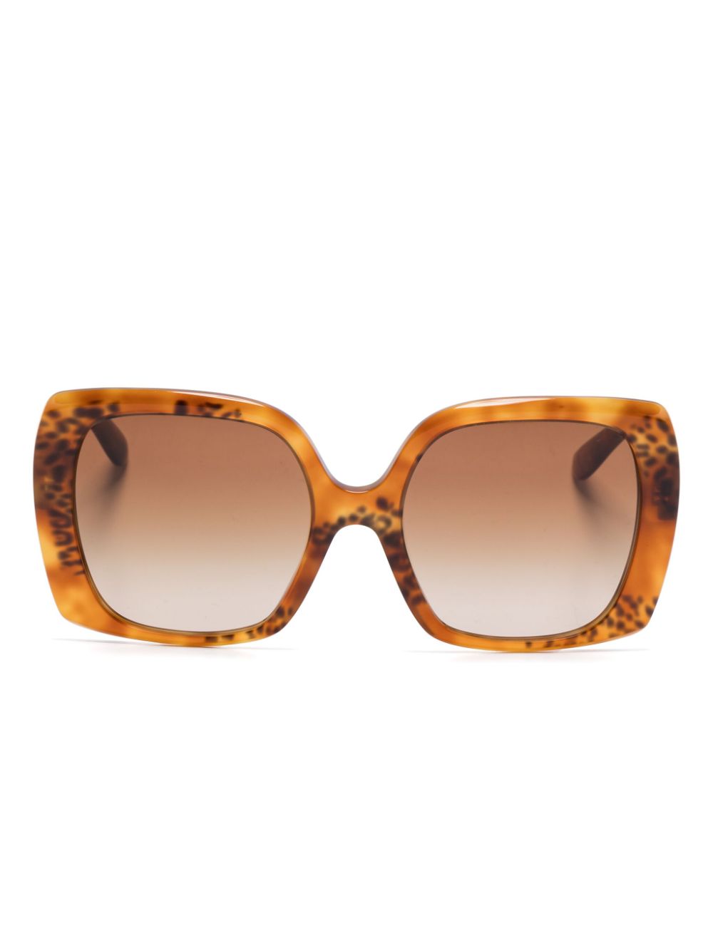 oversize-frame sunglasses