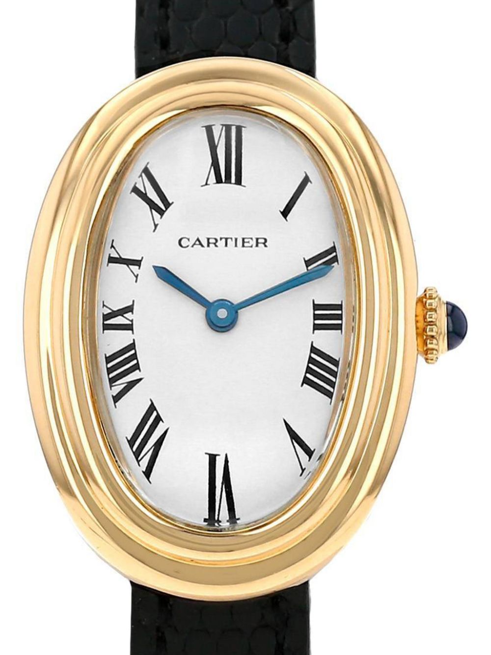 Cartier 1990 pre-owned Baignoire 22.5mm - Wit