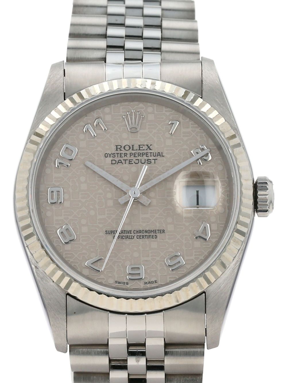 Rolex 1996 pre-owned Datejust 36mm - Beige