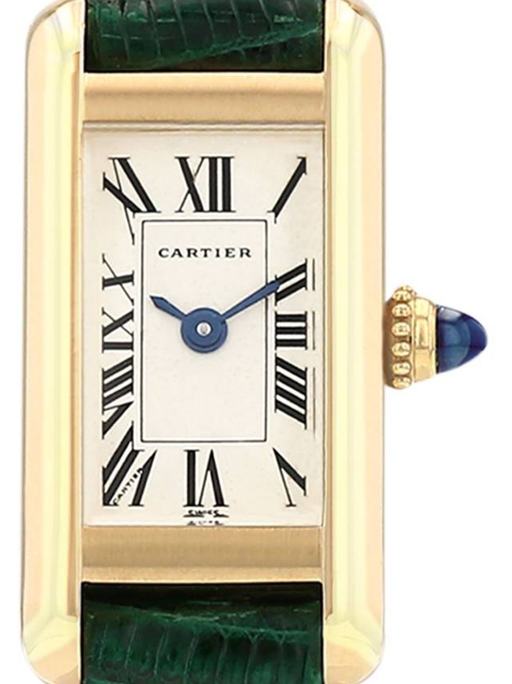 Cartier 2000 pre-owned Tank Américaine 14.5mm - Wit