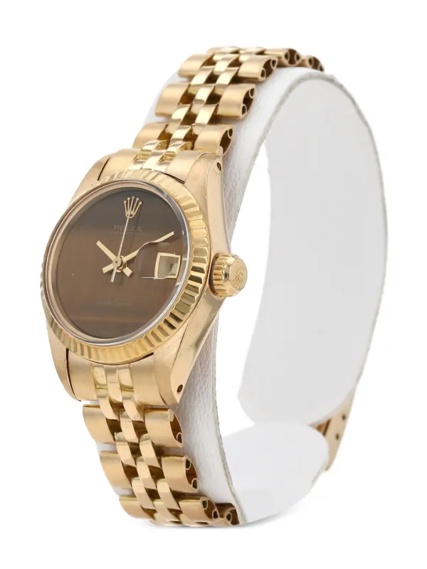 Rolex 1978 プレオウンド レディ デイトジャスト 26mm | ブラウン