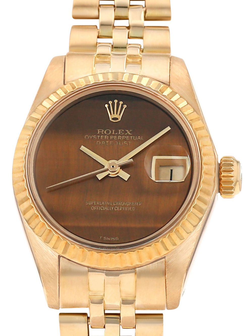 Rolex 1978 pre-owned Lady-Datejust 26mm - Bruin