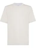 Brunello Cucinelli layered-detail T-shirt - White