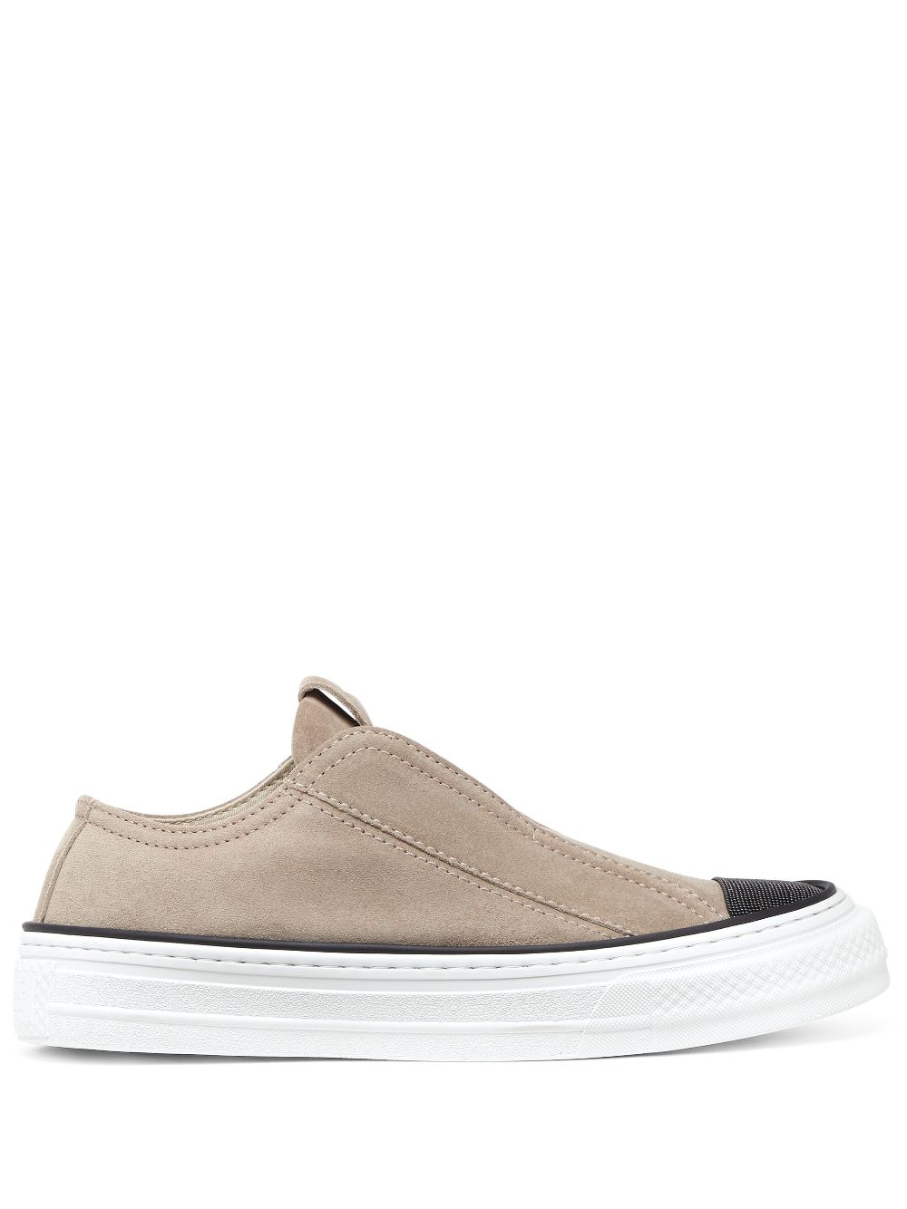 Brunello Cucinelli Slip-on sneakers Grijs