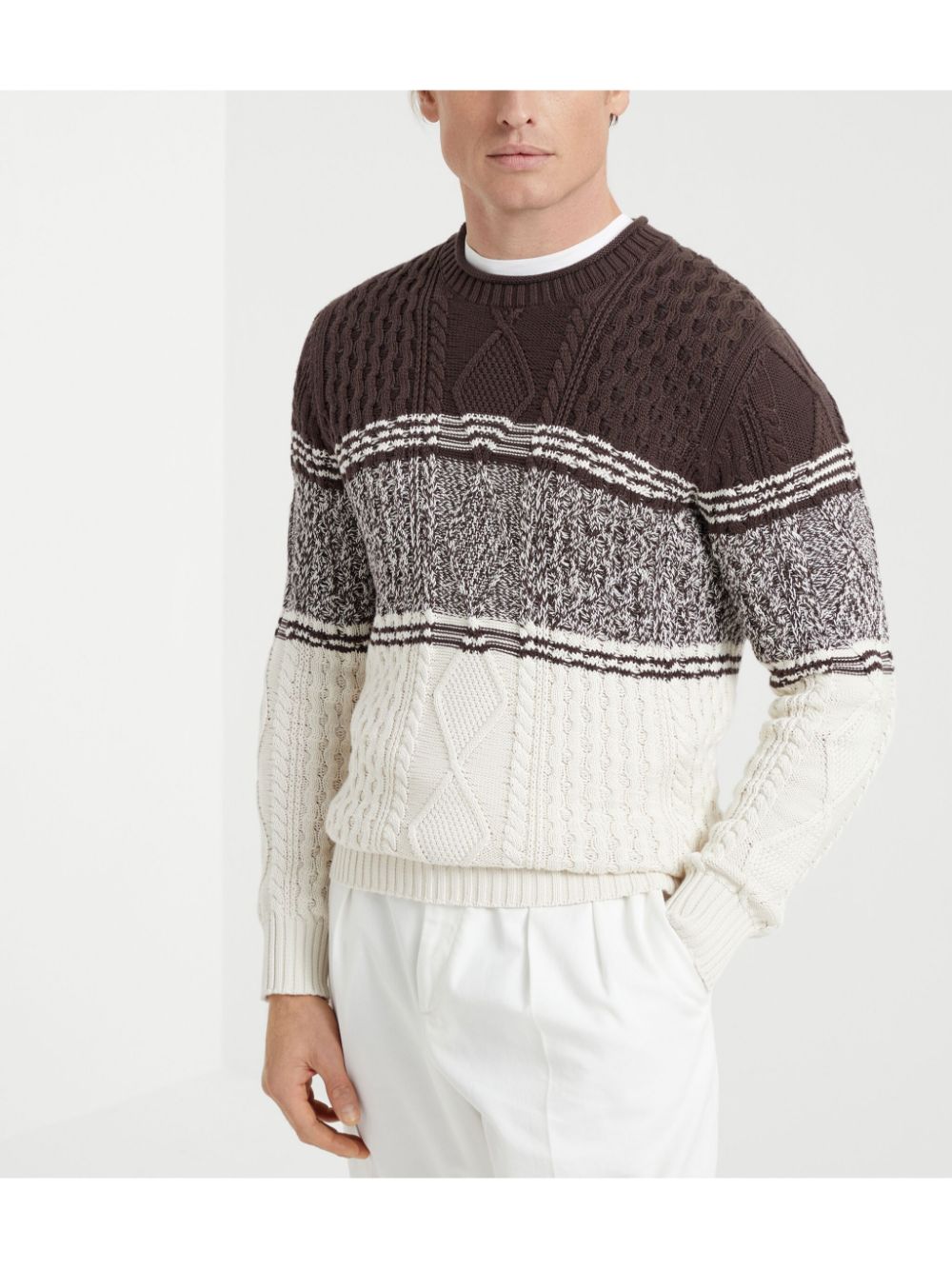 Brunello Cucinelli cable-knit sweater Men