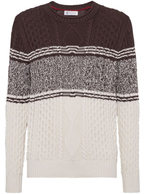 Brunello Cucinelli cable-knit sweater Men