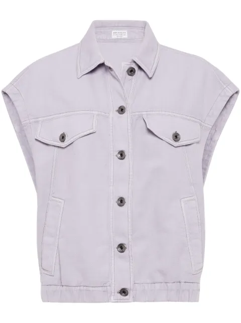 Brunello Cucinelli Monili-detail vest