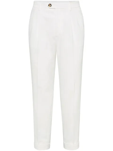 Brunello Cucinelli pantalon en velours côtelé