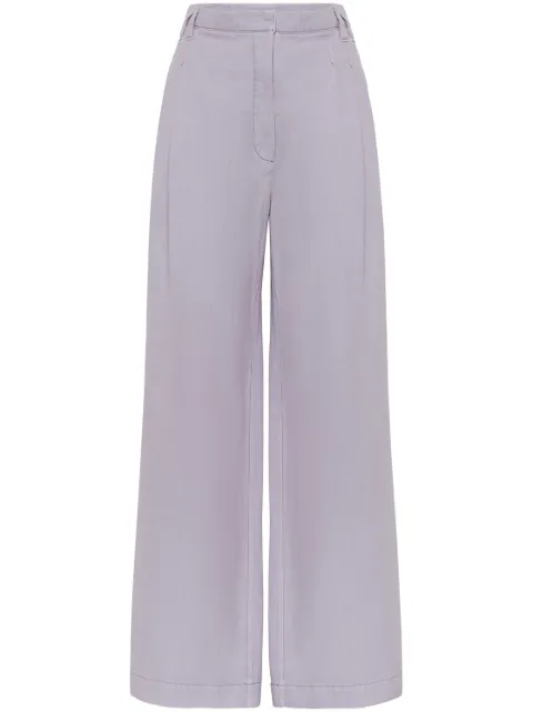 Brunello Cucinelli pantalones Wide Smart
