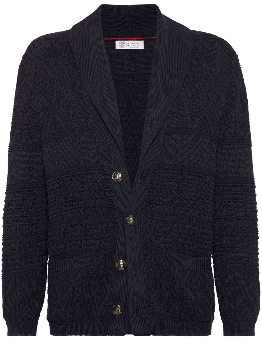 Brunello Cucinelli cotton cardigan - Blue