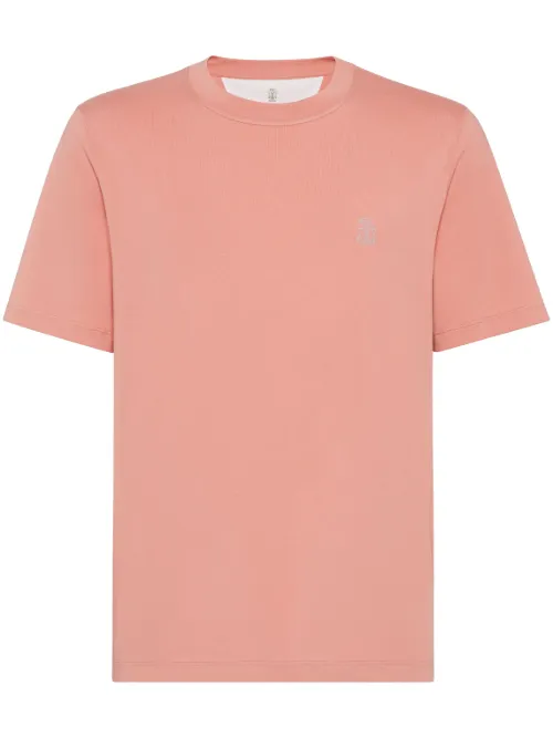 T-shirt à logo imprimé - Brunello Cucinelli - Modalova