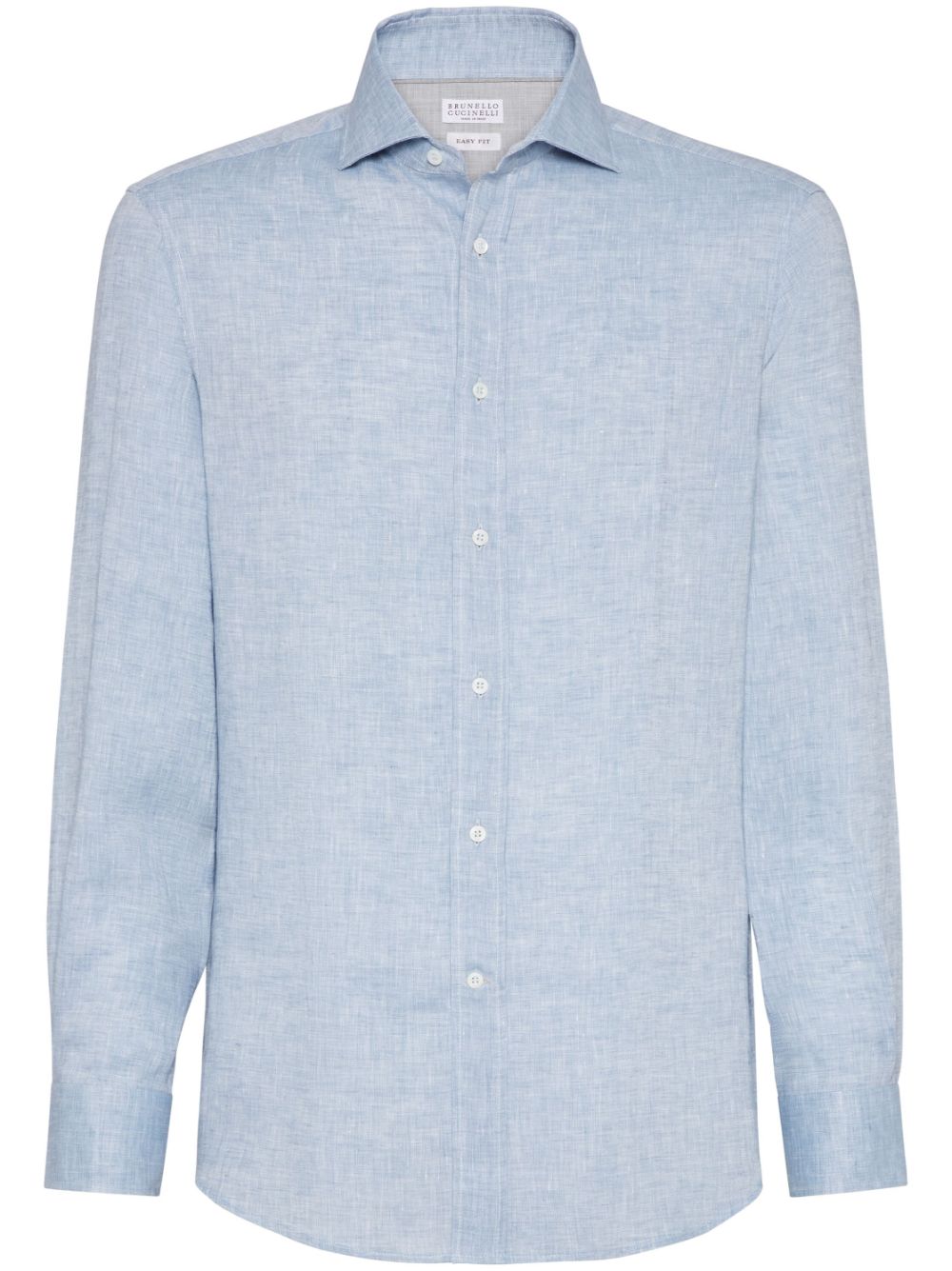 Best discount deals Brunello Cucinelli eco-linen shirt Men