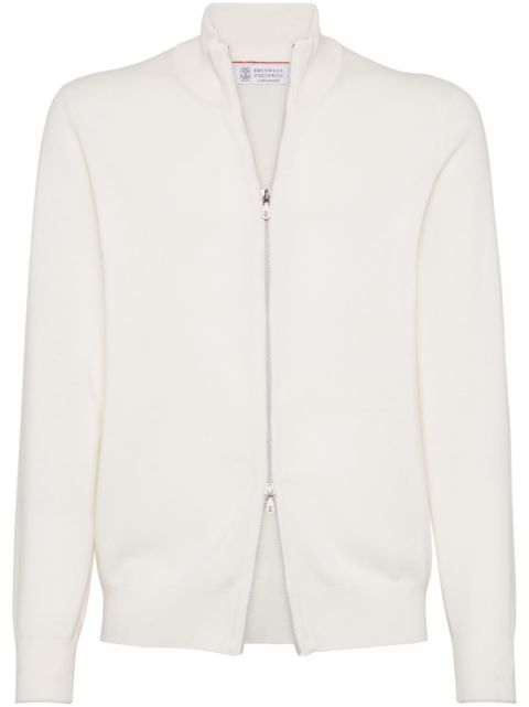 Brunello Cucinelli zip-up cardigan Men