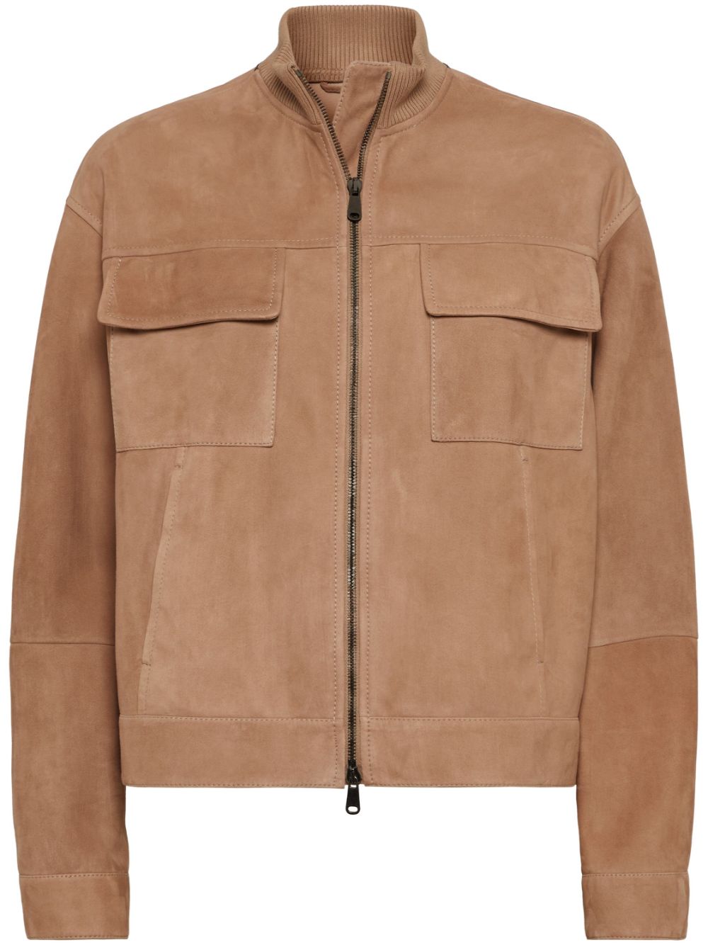 Couture suede jacket