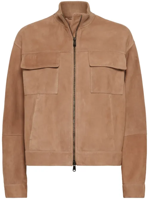 Veste Couture en daim - Brunello Cucinelli - Modalova