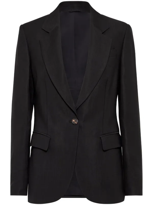 Brunello Cucinelli モニーレディテール ジャケット | ブラック 