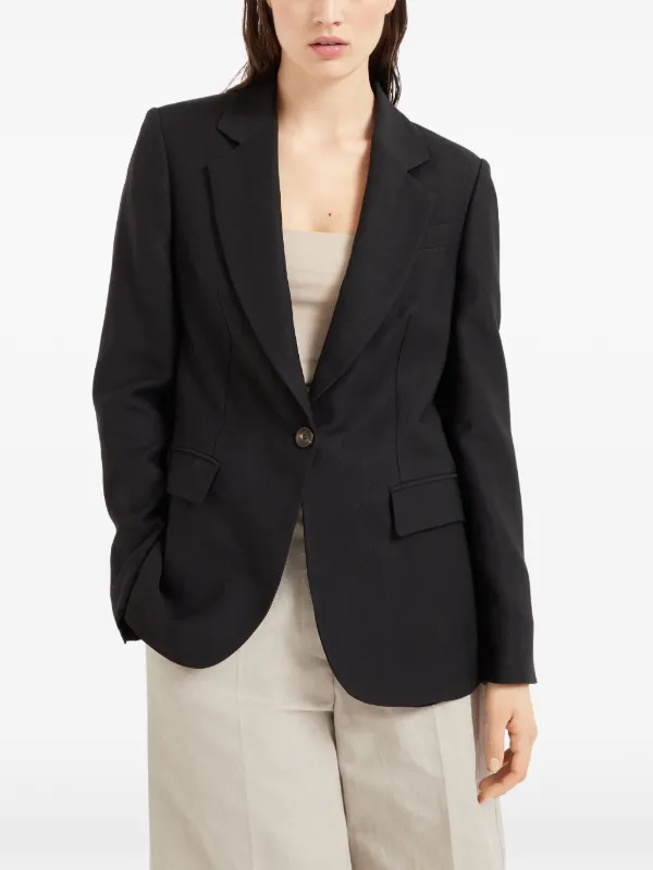 Brunello Cucinelli モニーレディテール ジャケット | ブラック 