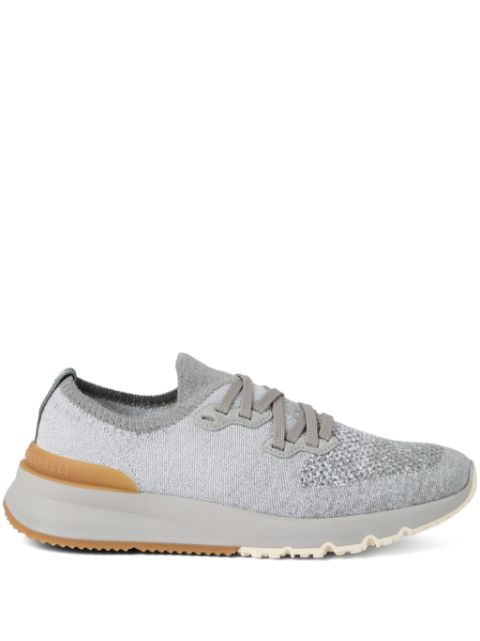 Brunello Cucinelli knitted sneakers Men