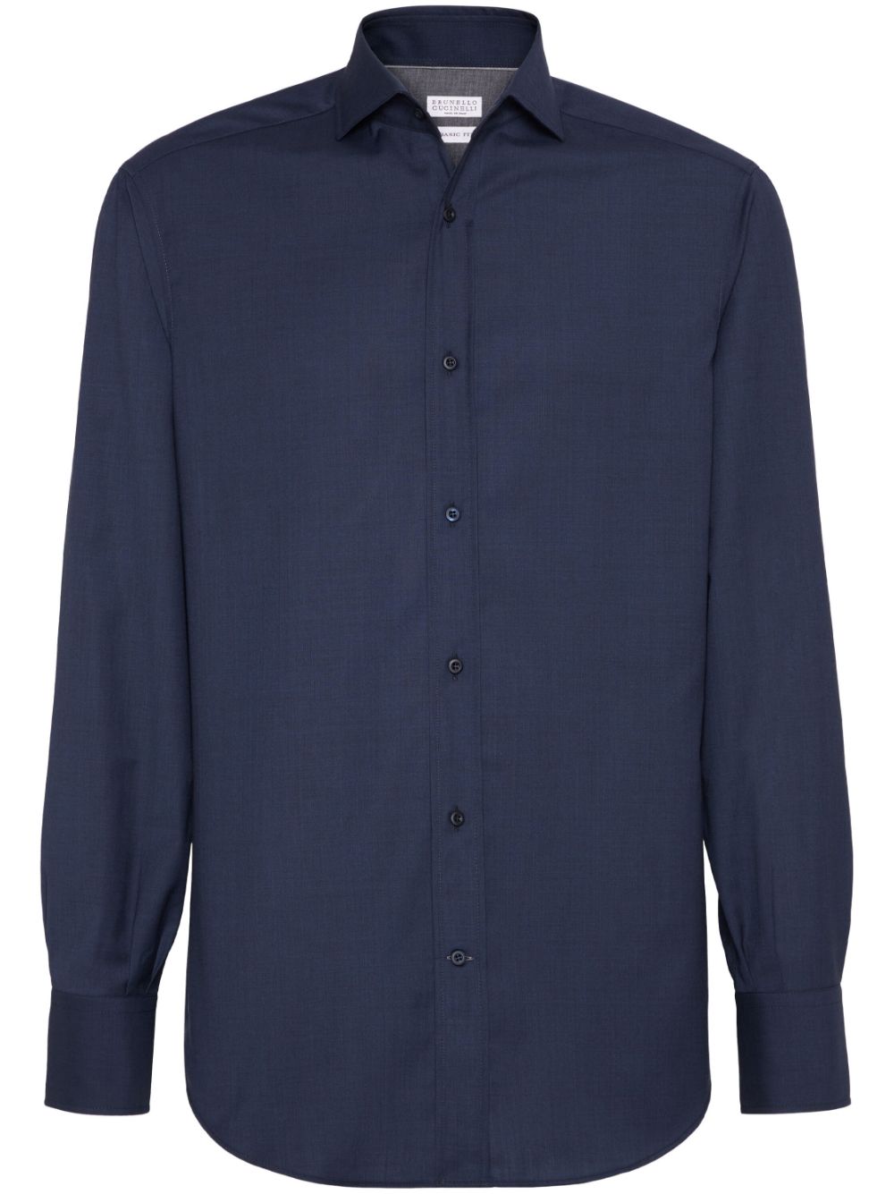 Brunello Cucinelli virgin-wool shirt Men