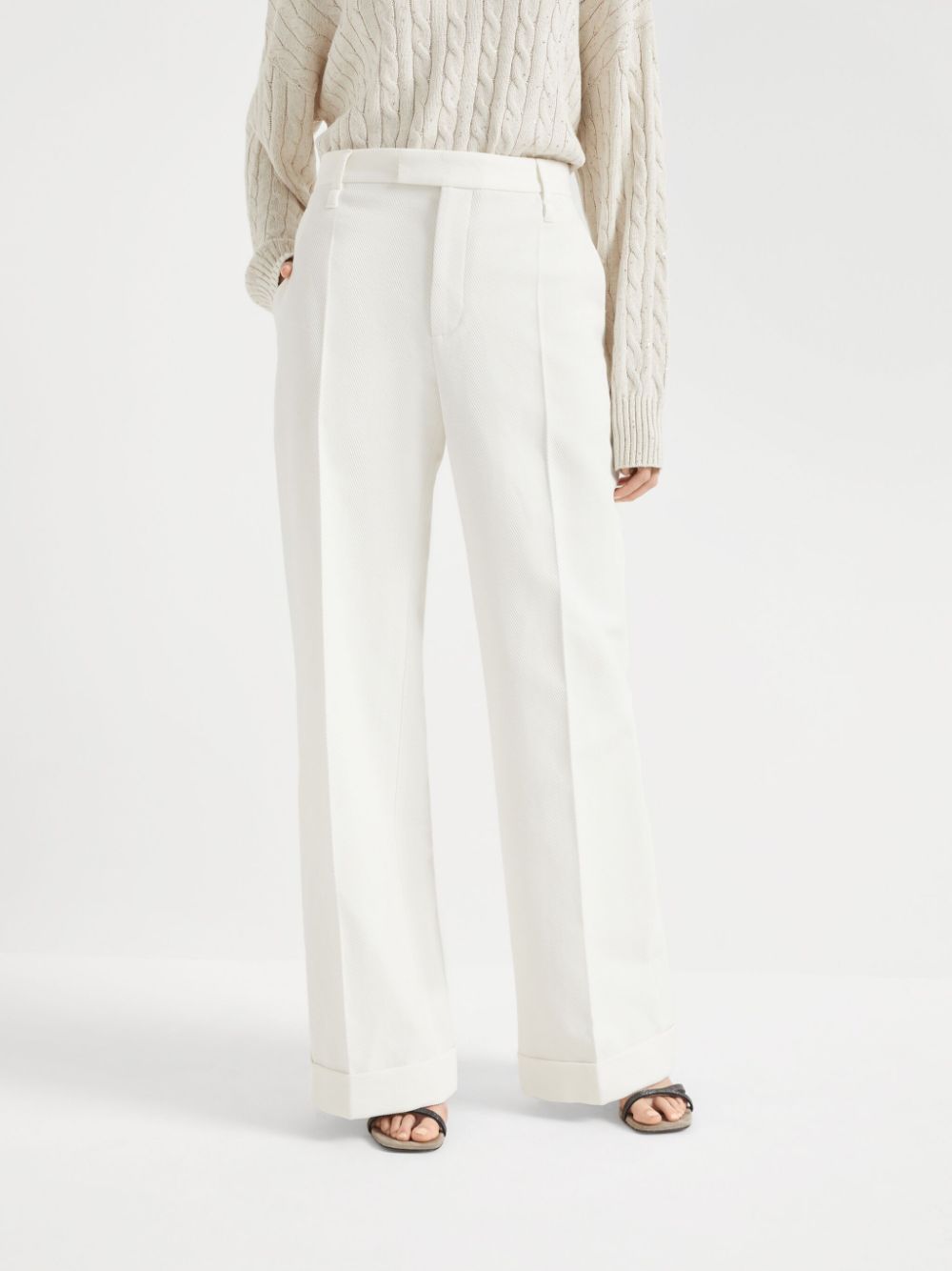 Brunello Cucinelli flared trousers Women