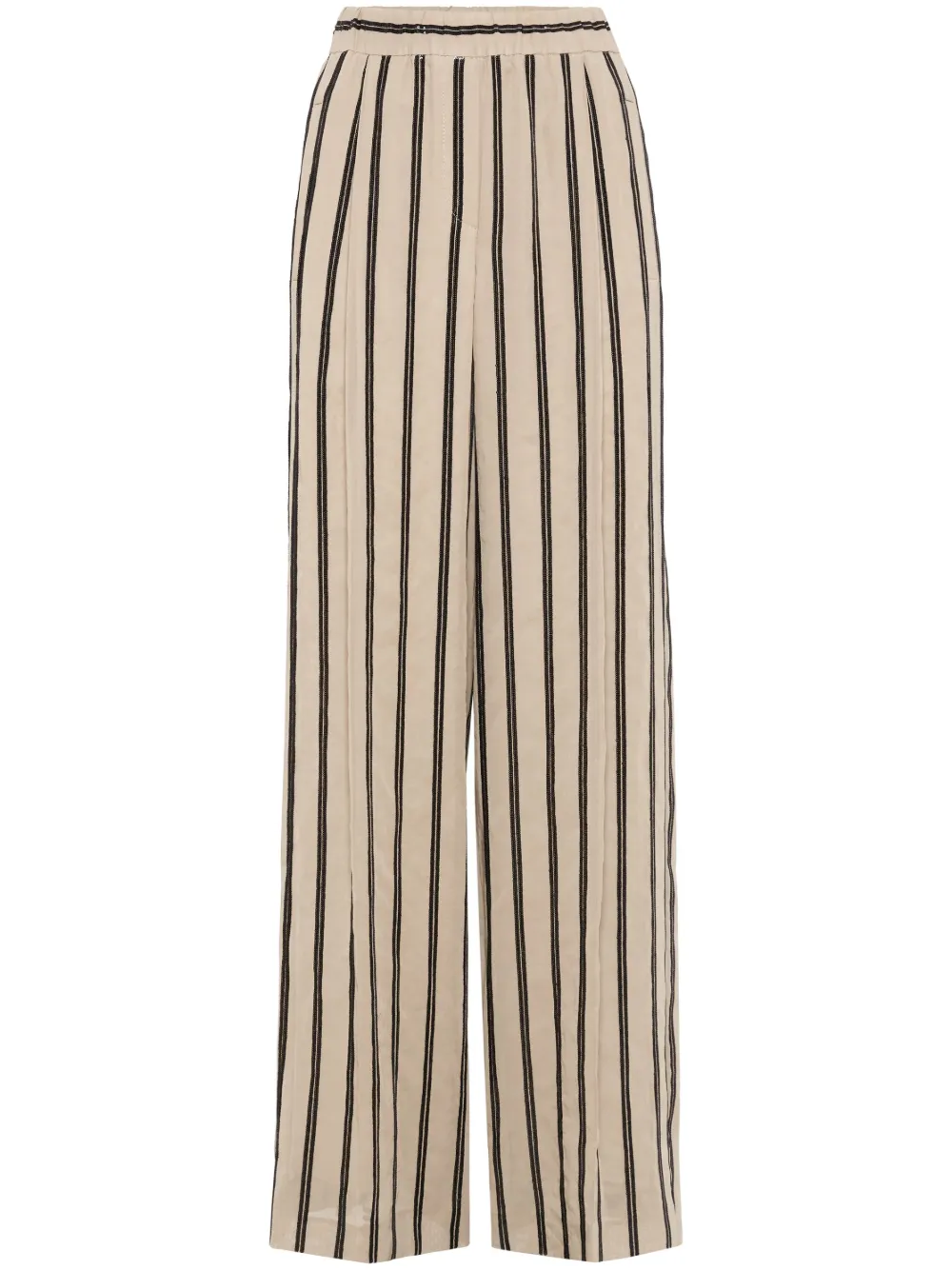 Brunello Cucinelli loose track pants | Neutrals | Image 1