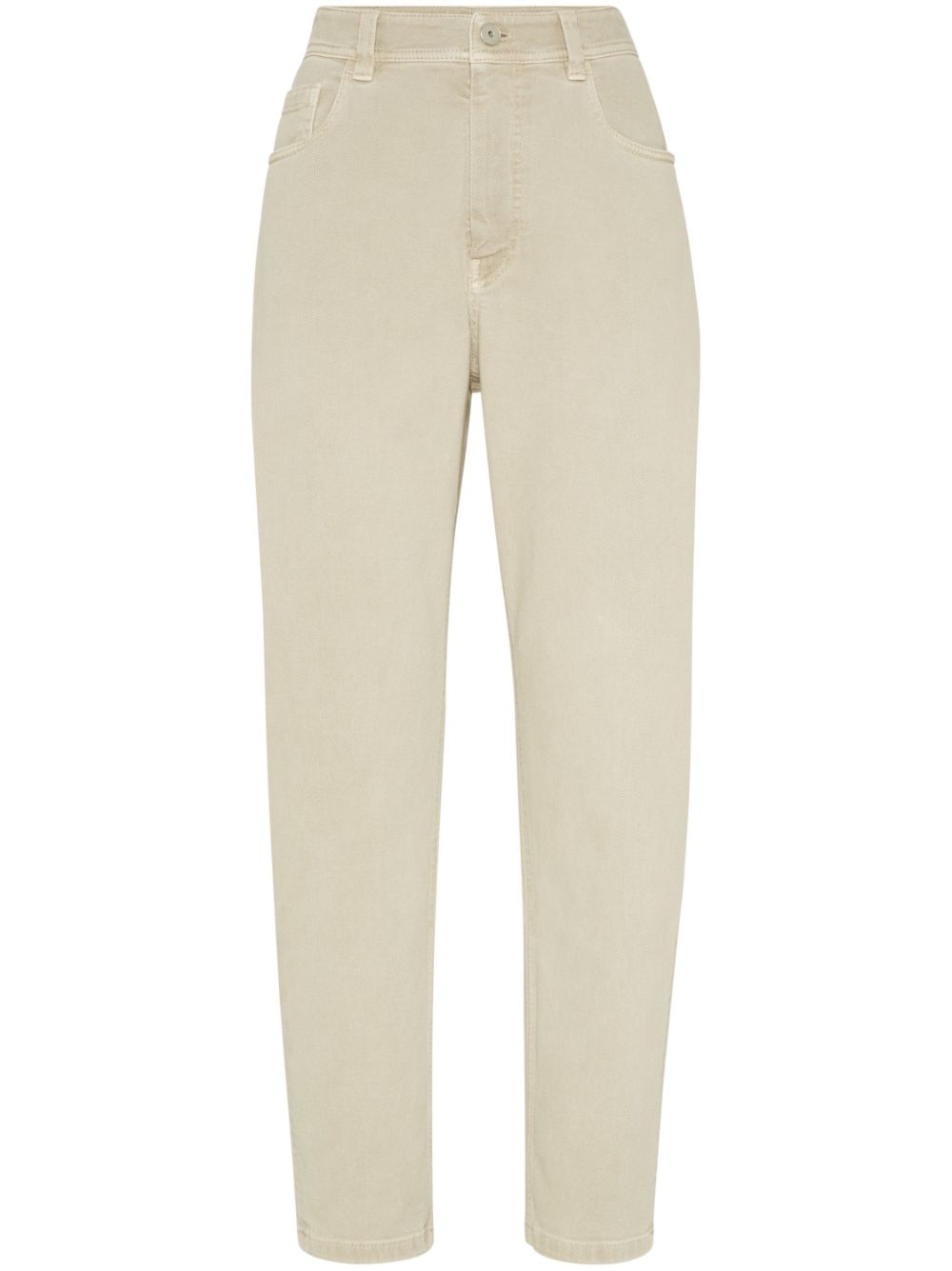 Brunello Cucinelli tapered jeans - Neutrals