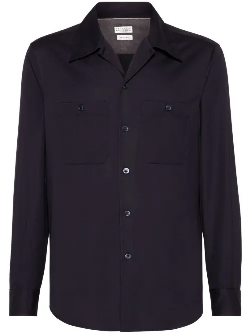 Chemise en coton - Brunello Cucinelli - Modalova