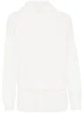 Brunello Cucinelli Monili-detail layered hoodie - White