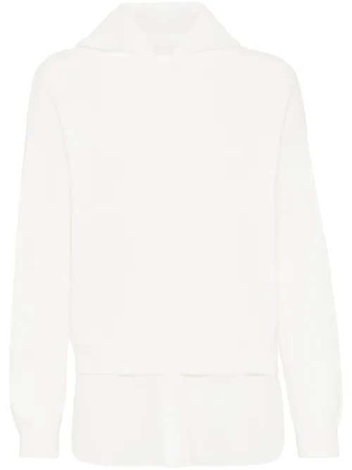 Hoodie à ornements métalliques - Brunello Cucinelli - Modalova