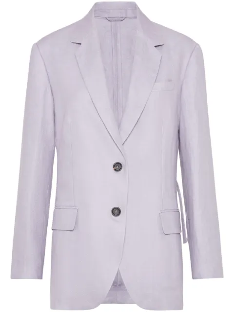 Brunello Cucinelli gabardine blazer