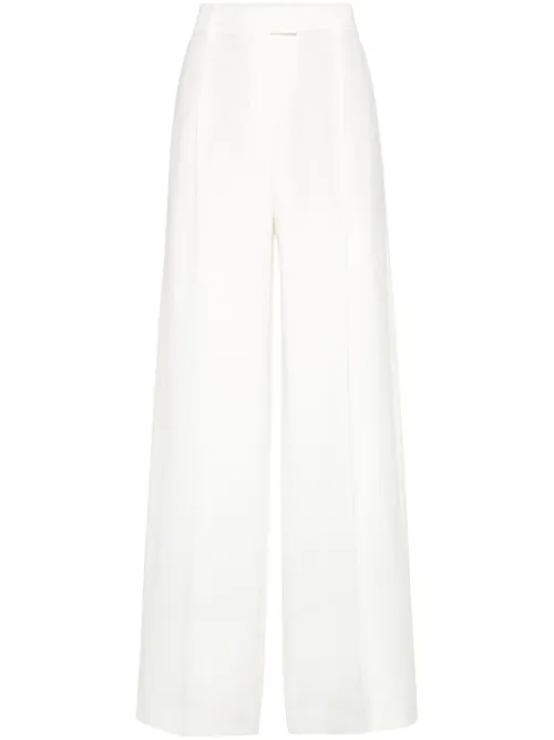 Pantalon à design plissé - Brunello Cucinelli - Modalova