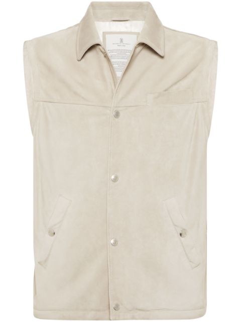 Brunello Cucinelli padded vest Men