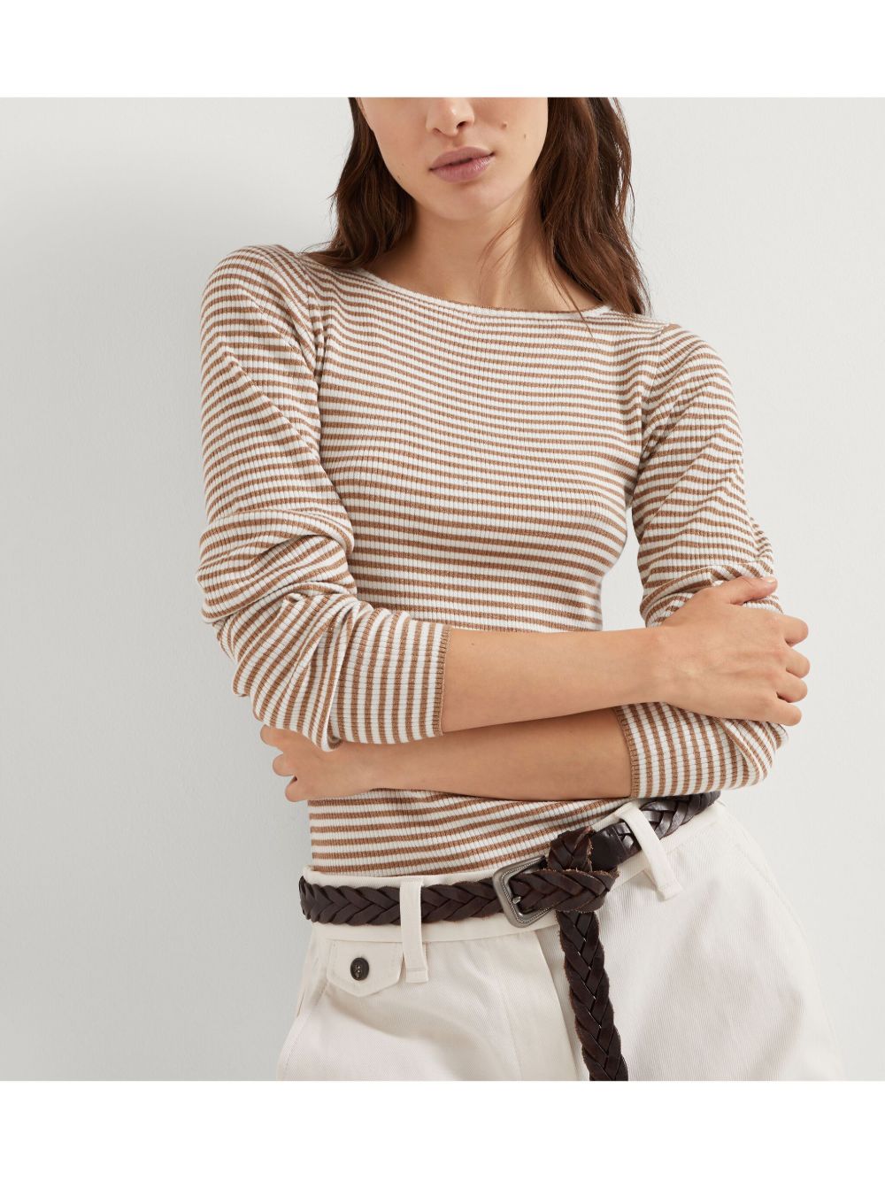 Brunello Cucinelli striped sweater Women