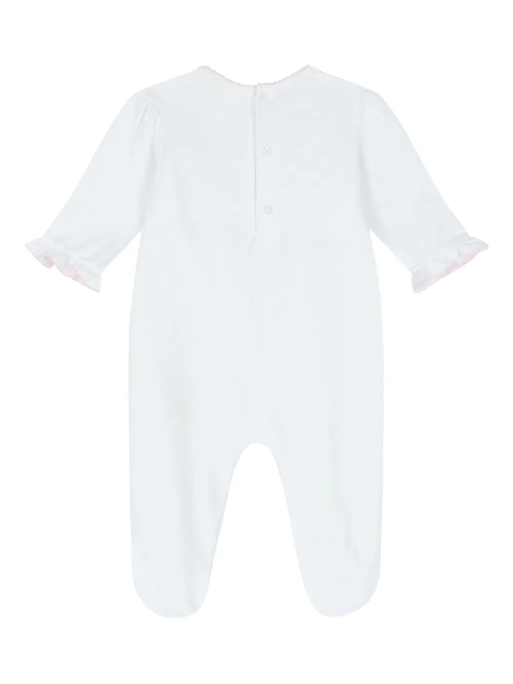 Kissy Kissy smocked cotton pajamas - Blauw