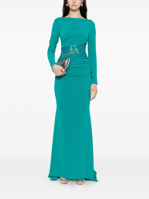 talbot runhof green dress Talbot Runhof Nochtli 1 Dress | Green