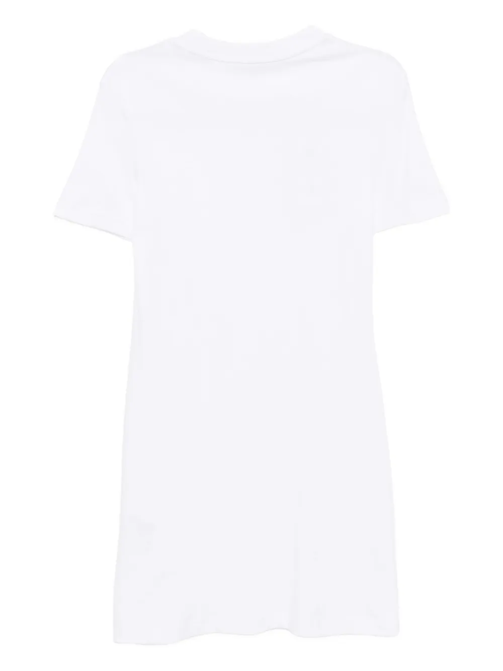 Lacoste Gedrapeerde jurk Wit