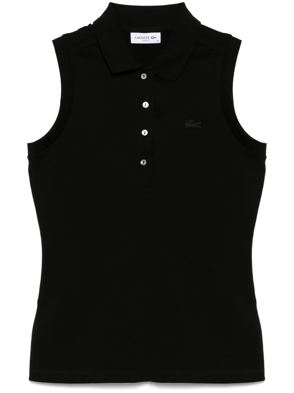 LACOSTE LOGO-PATCH TANK TOP