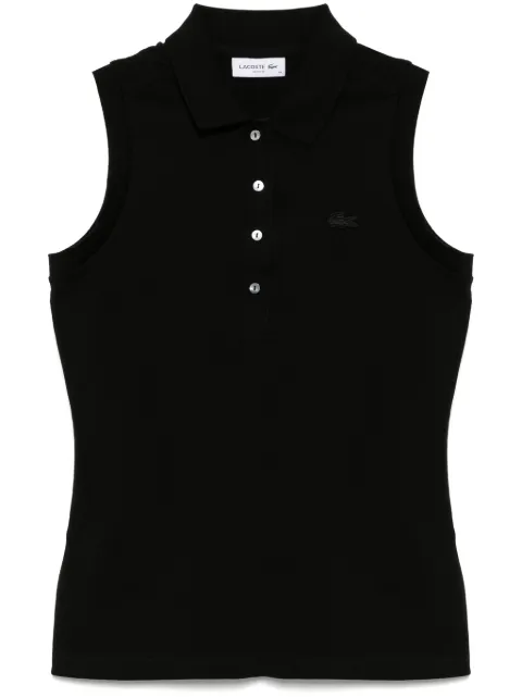 Lacoste logo-patch tank top