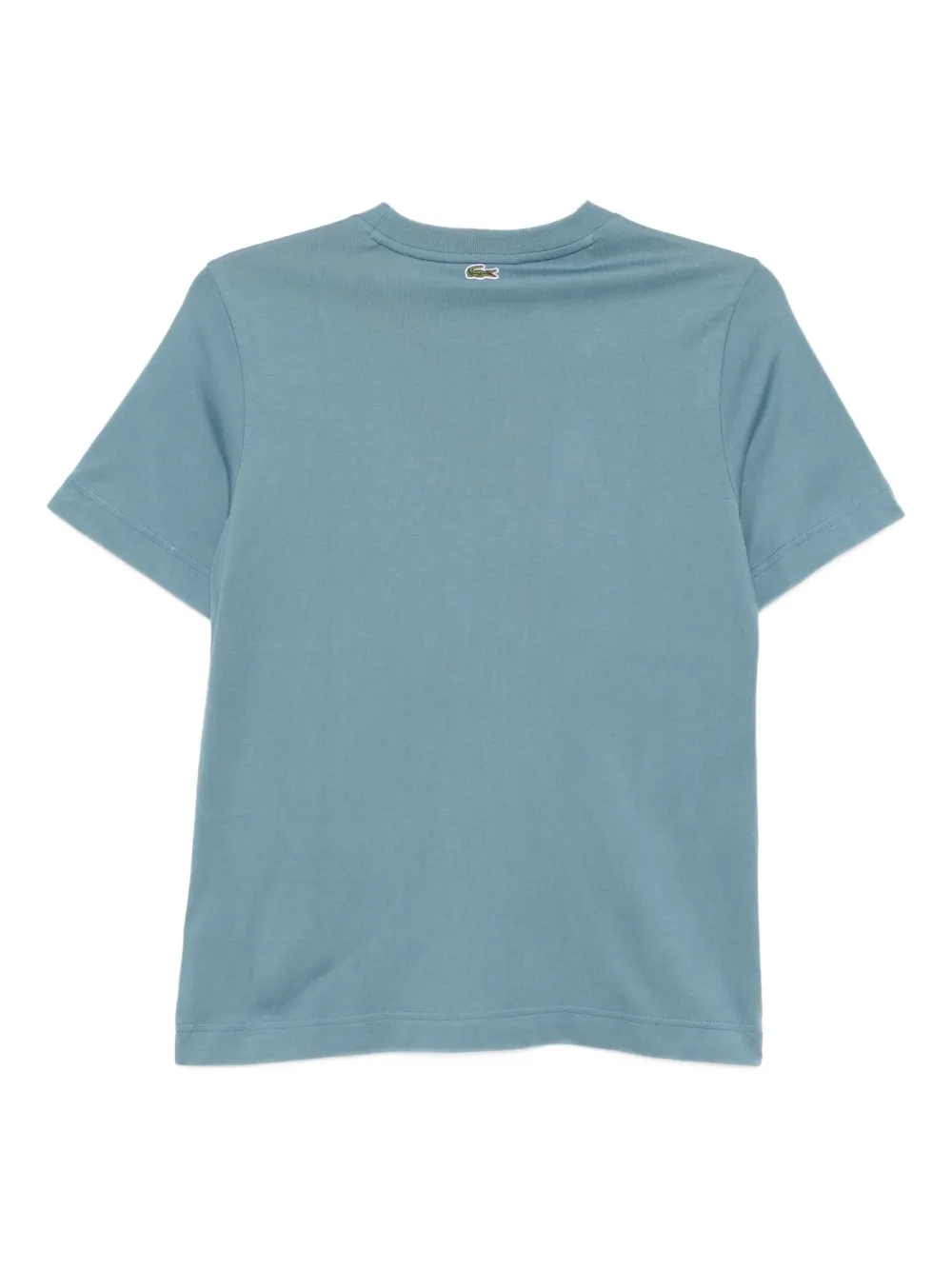 Lacoste Print T-shirt Blauw